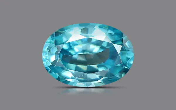 Blue Zircon - 5.21 Carat (5.73 Ratti)