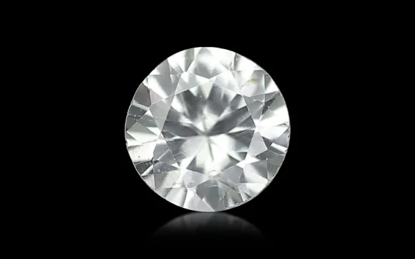 Natural White Zircon - 5.36 Carat (5.89 Ratti)