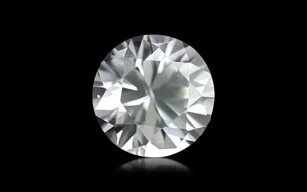 Natural White Zircon - 3.07 Carat (3.37 Ratti)