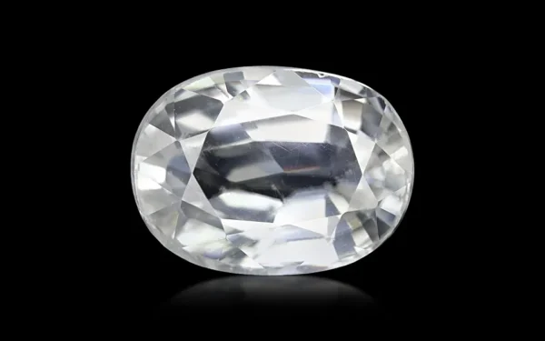 Natural White Zircon - 5.41 Carat (5.95 Ratti)