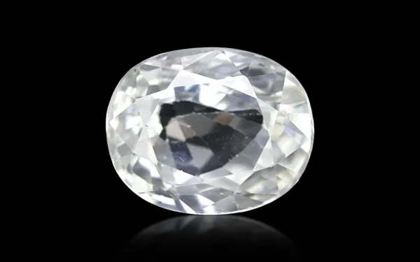 Natural White Zircon - 5.42 Carat (5.96 Ratti)