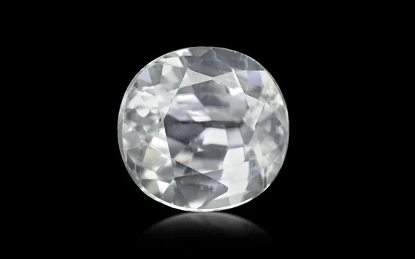 Natural White Zircon - 3.56 Carat (3.91 Ratti)