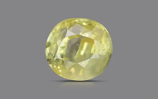 Yellow Sapphire  - 6.11 Carat (6.72 Ratti)